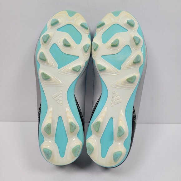 Adidas X Crazyfast MESSI.4 Men's Silver Blue Cleats IE4071 US Size 5 - Picture 7 of 8